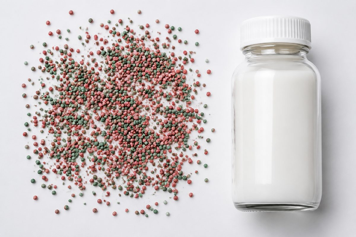 Agrochemical carrier granules