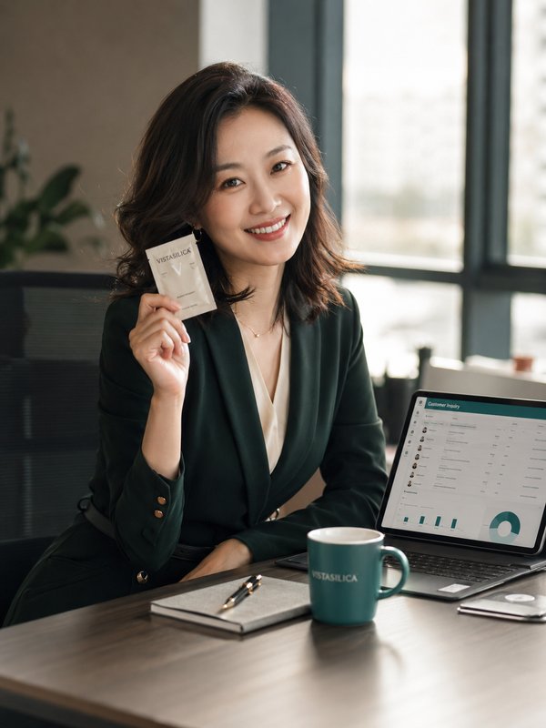 Ms. Sun, Sales Manager at Censil Silica